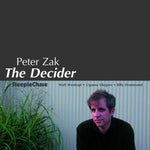 the album cover for Peter Zak - The Decider