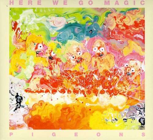 the album cover for Here We Go Magic - Pigeons