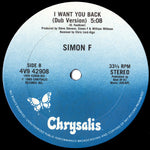 Simon F* : I Want You Back (12")