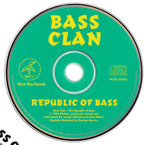 Bass Clan : Republic Of Bass (CD, Album)