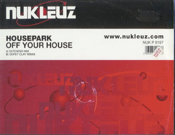 Housepark : Off Your House (12", Single)