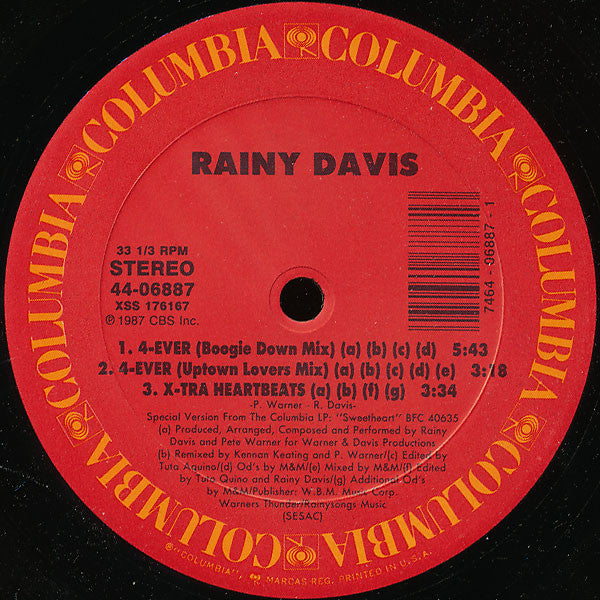 Rainy Davis : 4-Ever (12")