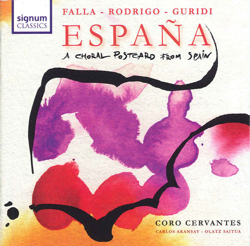 the album cover for Carlos Fernandez Aransay - Espana: Choral Postcard from Spain / Various