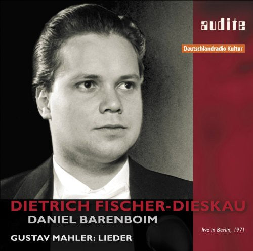 the album cover for DIETRICH FISCHER-DIESKAU - Dietrich Fischer-Dieskau Sings Gustav Mahler