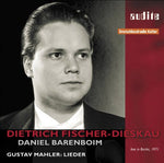 the album cover for DIETRICH FISCHER-DIESKAU - Dietrich Fischer-Dieskau Sings Gustav Mahler