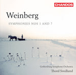 the album cover for Thord Svedlund - Symphonies Nos 1 & 7