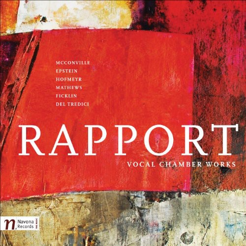 the album cover for Hofmeyr/Ficklin/Mathews/Mcconv - Rapport: Vocal Chamber Works