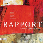 the album cover for Hofmeyr/Ficklin/Mathews/Mcconv - Rapport: Vocal Chamber Works
