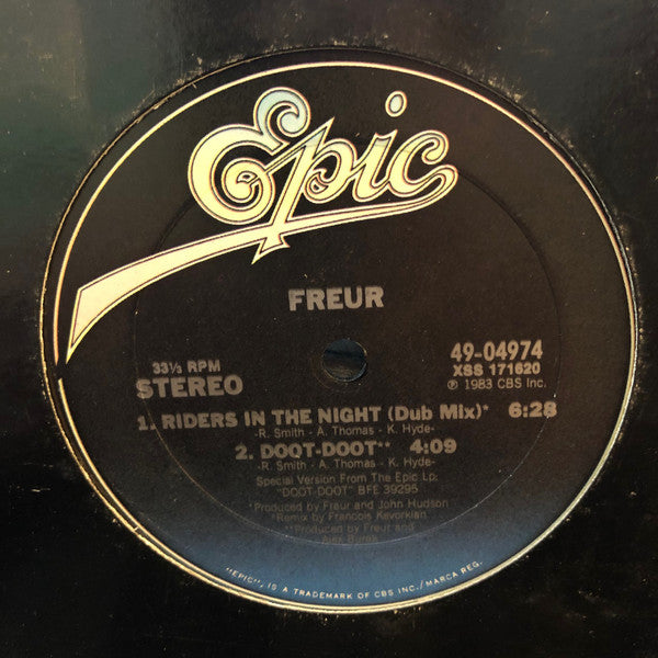 Freur : Riders In The Night (12", Maxi)