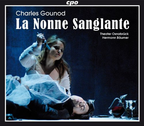 the album cover for Hermann Baumer - La Nonne Sanglante