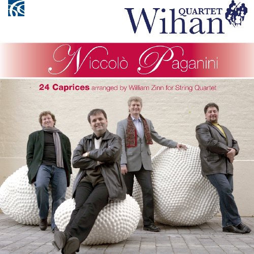 the album cover for Wihan Quartet - 24 Caprices for String Quartet