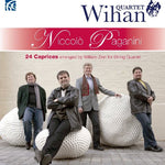 the album cover for Wihan Quartet - 24 Caprices for String Quartet