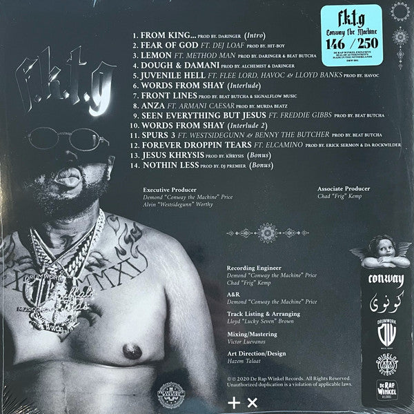 Conway The Machine : From King To A God (LP, Album, Ltd, Num, Blu)