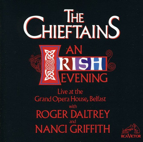 the album cover for The Chieftains - Irish Evening