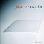 the album cover for Steve Lacy - November