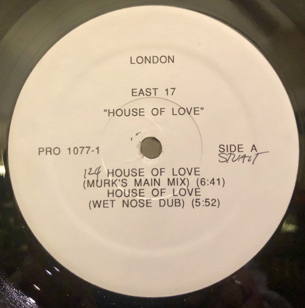 East 17 : House Of Love (12", Promo)