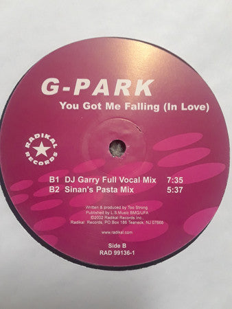 G-Park : You Got Me Falling (In Love) (12")