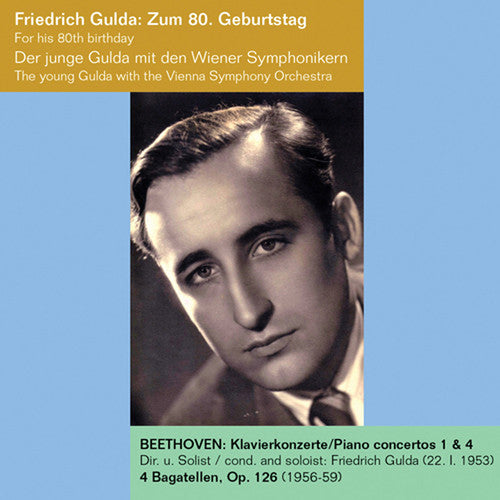 the album cover for FRIEDRICH GULDA - Friedrich Gulda Plays Beethoven