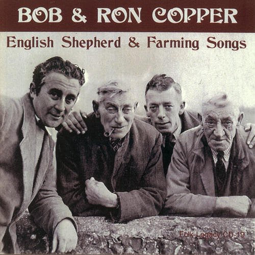 the album cover for Bob Copper - English Shepherd and Farming Songs