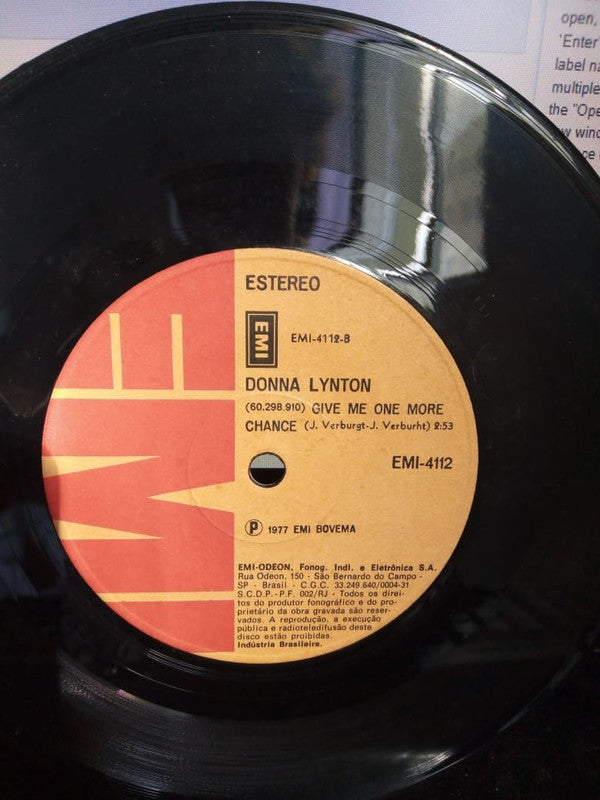 Donna Lynton : Charlie's Angels (7", Single)