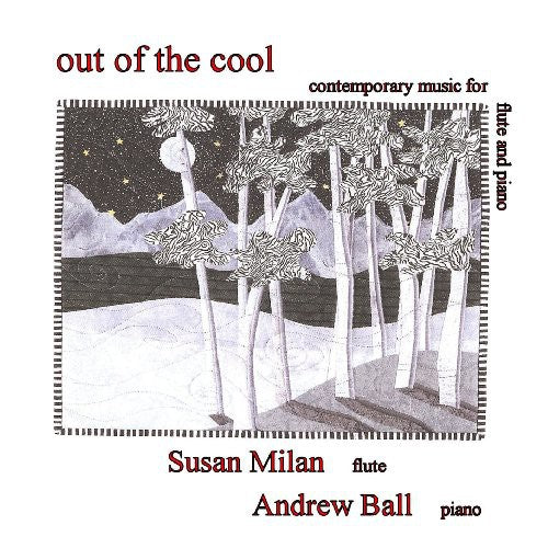 the album cover for Andrew Ball - Bennett/Saxton/Butterworth : Out of the Cool
