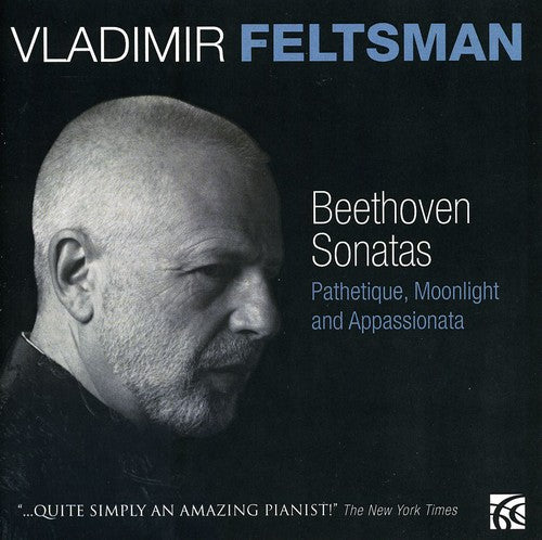 the album cover for Vladimir Feltsman - Piano Sonatas