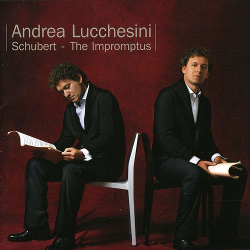 the album cover for Andrea Lucchesini - Impromptus