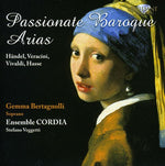 the album cover for Gemma Bertagnolli - Passionate Baroque Arias