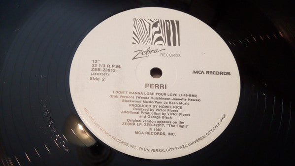 Perri : I Don't Wanna Lose Your Love (12")