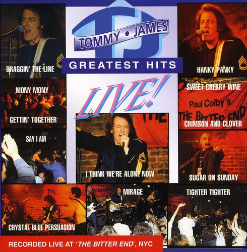 Tommy James - Grandes éxitos en vivo (CD)