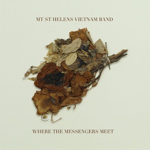 the album cover for Mt. St. Helens Vietnam Band - Where the Messengers Meet