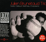 the album cover for Julien Brunetaud Trio - Lokk Like Twins