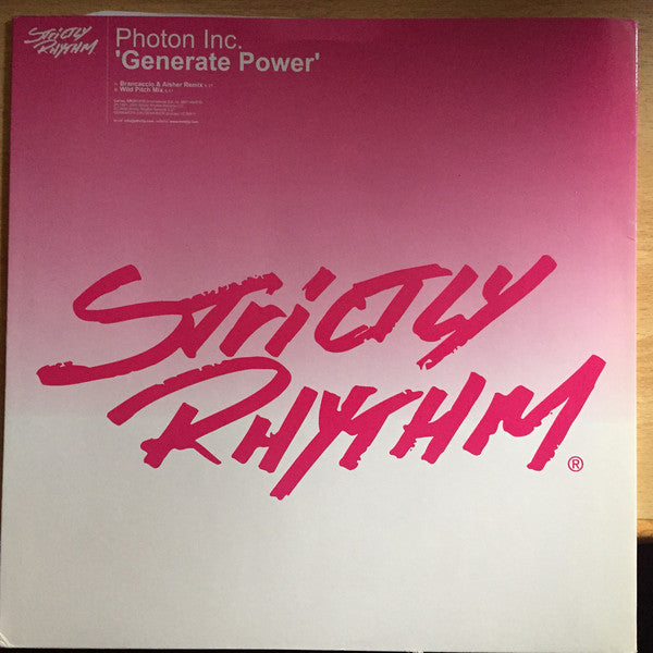 Photon Inc. : Generate Power (12")