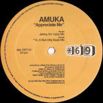 Jahkey B Presents Amuka : Appreciate Me (12")