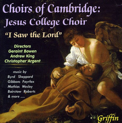 the album cover for Jesus College Choir, Cambridge - I Saw the Lord