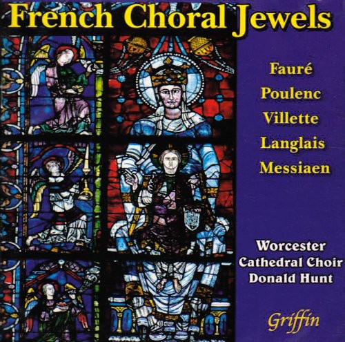 the album cover for Worcester Cathedral Choir - French Choral Jewels