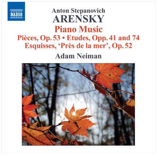 the album cover for Adam Neiman - Piano Music: Pieces / Etudes / Esquisses
