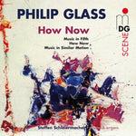 the album cover for P. GLASS - Works for Keyboards