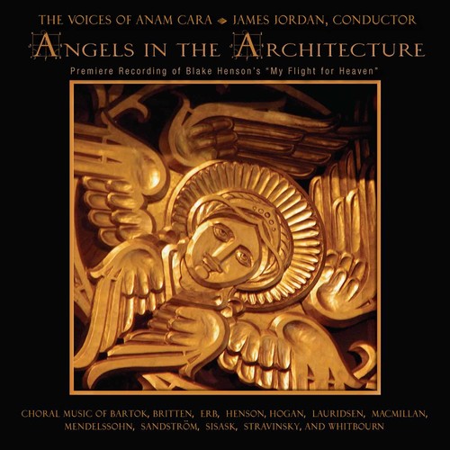 the album cover for James Jordan - Angels in the Architecture