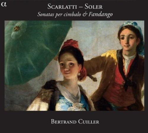 the album cover for Bertrand Cuiller - Essercizi For Harpsichord [Digipak]