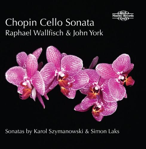 the album cover for RAPHAEL WALLFISCH - Cello Sonatas