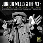 the album cover for Junior Wells - Live in Boston 1966