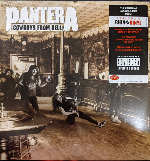 Pantera : Cowboys From Hell (2xLP, Album, RE, Gat)