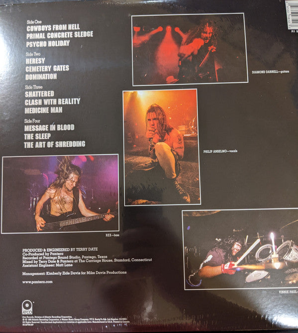 Pantera : Cowboys From Hell (2xLP, Album, RE, Gat)