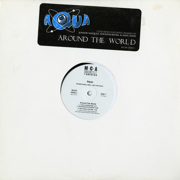 Aqua : Around The World (12", Promo)