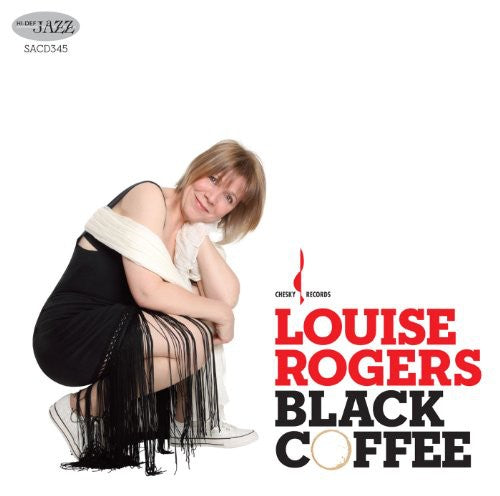 the album cover for Louise Rogers - Black Coffee