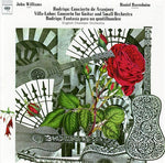 the album cover for John Williams - Concierto de Aranjuez / Fantasia Para Un Gentilhom