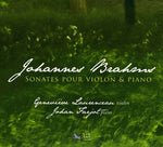 the album cover for Genevieve Laurenceau - Violin Sonatas [Digipak]