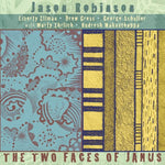 the album cover for Liberty Ellman - Two Faces of Janus