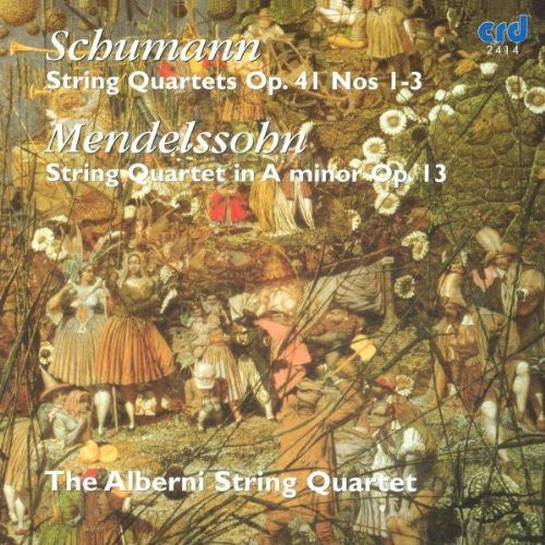 the album cover for Alberni String Quartet - String Quartets 1 2 & 3